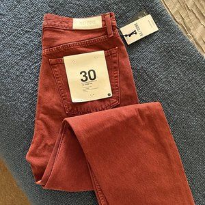 RE/DONE 70s Stovepipe Jeans (Red)